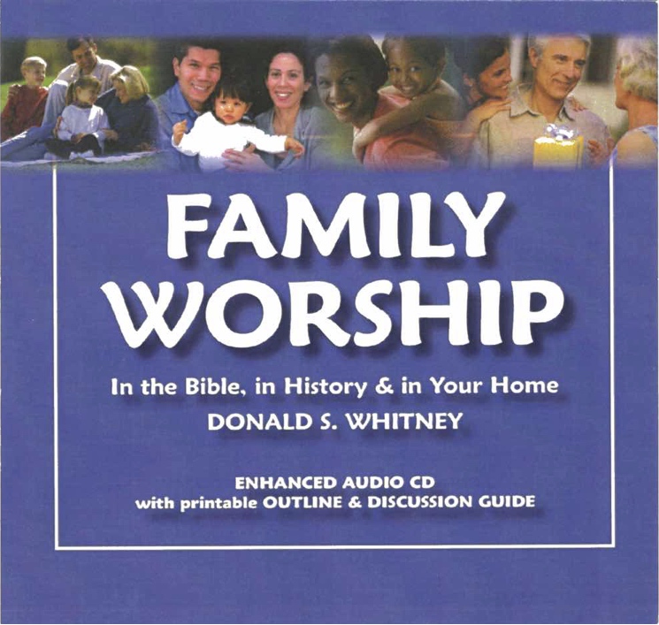Family Worship CD front cover