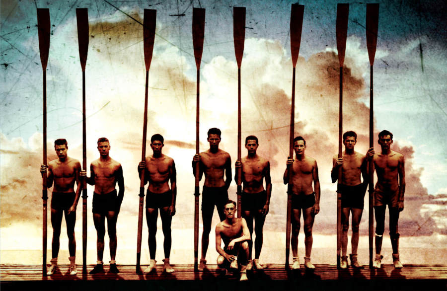 The Boys in the Boat colorized background